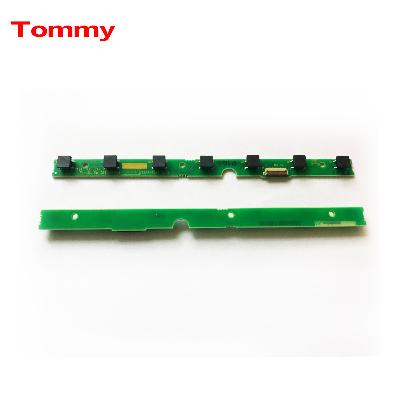 Fanuc Keyboard 7-Key A66L-2050-0044-A, A20B-8200-0590 With Flate Ribbon Cable