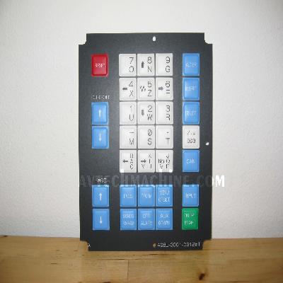 Fanuc Operator Membrane Keypad A98L-0001-0518T, A98L-0001-0518M Fanuc
