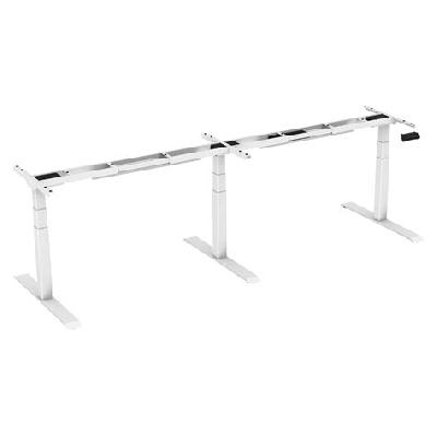 Triple Motor Electric Adjustable Height Desk Frame