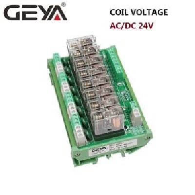 8 Channel 110V Ac 1No Pluggable Relay Base