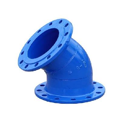 Flange With 45 Degree Bend