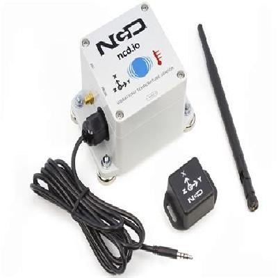 Vibration And Temperature Monitoring System With IOT Features