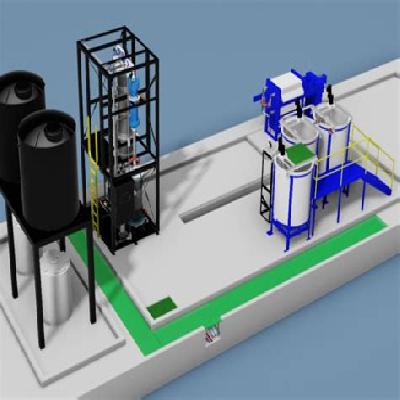 Control Panel Of Caustic Recovery Plant