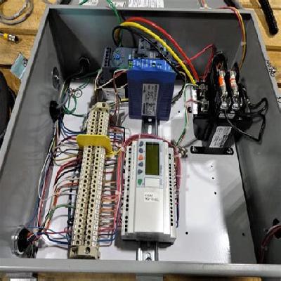 Control Panel Of Compactor Machine