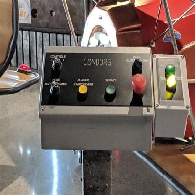 Control Panel Of Semi Servo Winder