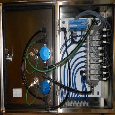 Control Panel Of Slitter Numatic Break System