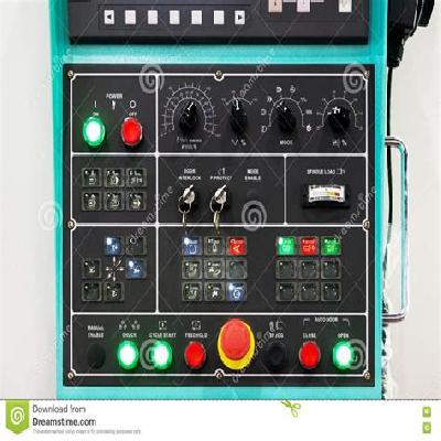 Control Panel Of Texturising Machine