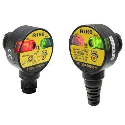RiKO T-style Photo Sensor PTQ18-Polarizing Retroreflective