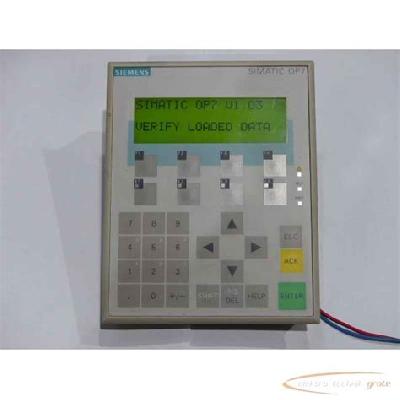 Siemens Operator Panel Op 7-dp