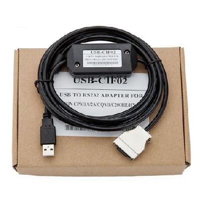 OMRON PLC PROGRAMMING CABLE CQM1-CIF02