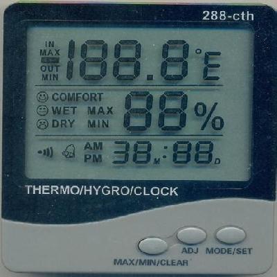Htc  288 ATH THERMO HYGROMETER