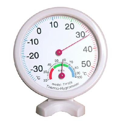 Temperature Clock Humidity Thermometer