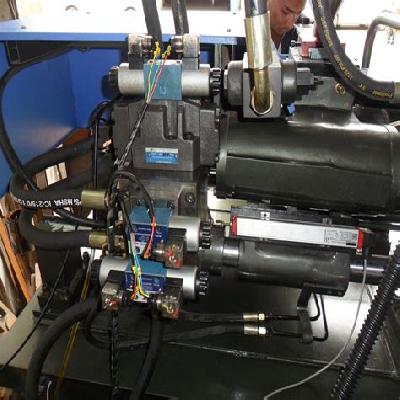 Repairing of PLC Injection Moulding Machine