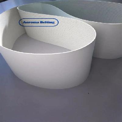 White PVC Conveyor Belt