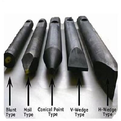 Pneumatic Breaker Chisels Pointed Moil