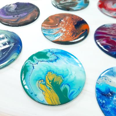 215 Light Weight Acrylic Coaster