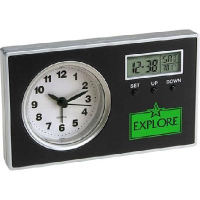 ACC Promotional Table Clock With Alarm