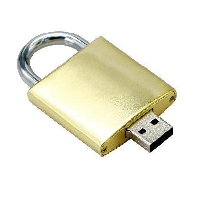 Big Ring Lock Metal USB Pen Drive