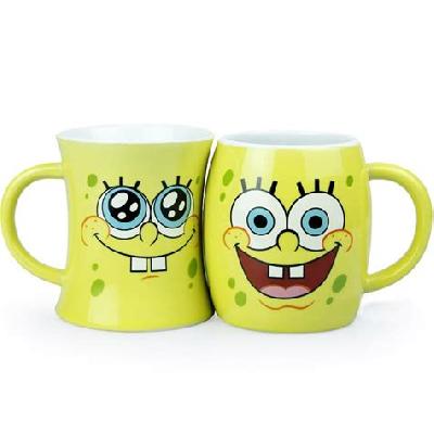 Cartoon Handle Mugs