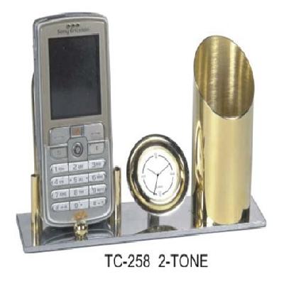 Kent Promotional Table Clock with Tumbler