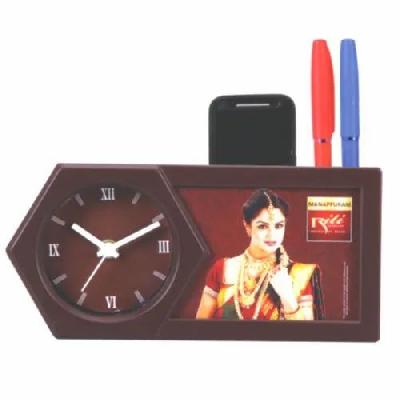 Mi Promotional Table Clock with Tumbler