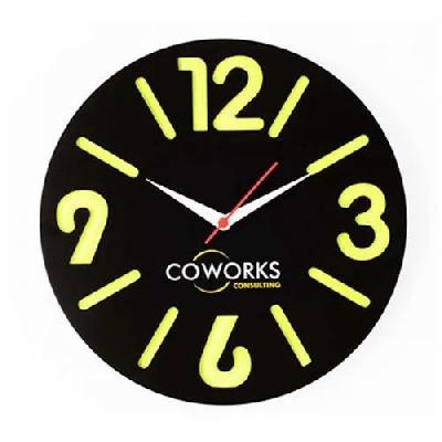 Reebok Promotional Square Wall Clock