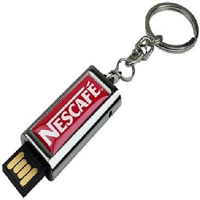 Slider Pen Drive With Keyring