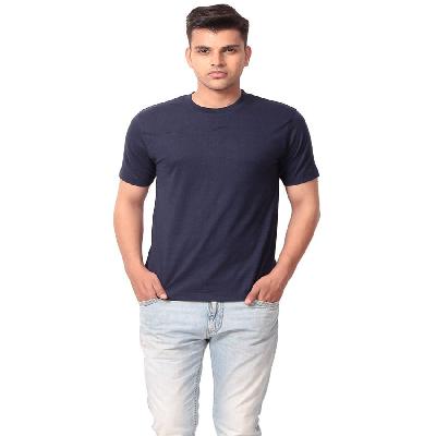 Mens Cotton Round Neck T Shirt