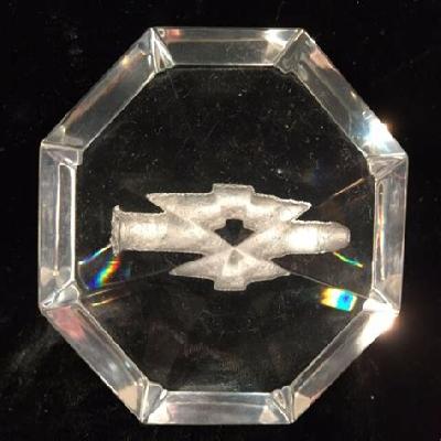 Octagon Acrylic Paper Weight