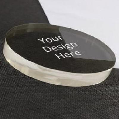 Printed Plastic Paper Weight