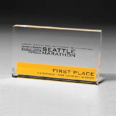 Rectangular Acrylic Paper Weight
