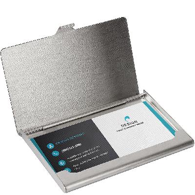 Steel Visiting Card Holder