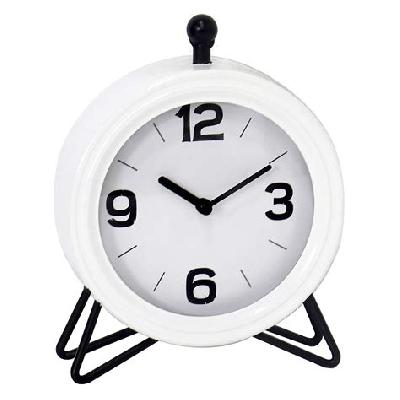 White Table Clock
