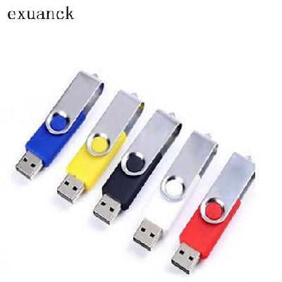Swirl Metal Customized USB Flash Drive