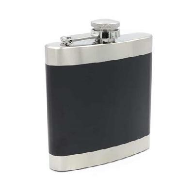 Black Matt Hip Flask