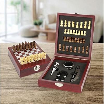 Chess Wine Tool Kit Set
