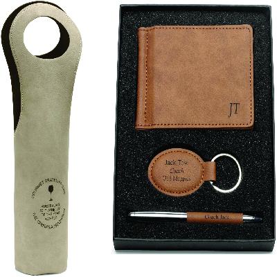 Leather Gift Set And Leatherette Gift Sets