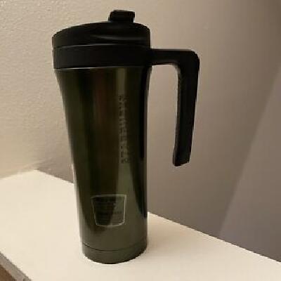 STEEL TRAVEL MUGS WITH CAP