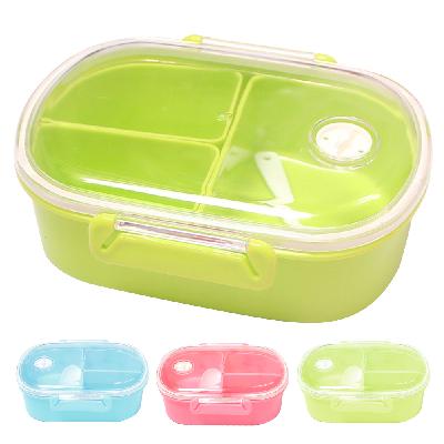 Tedemei Plastic 3 Container Leakproof Lunch Box