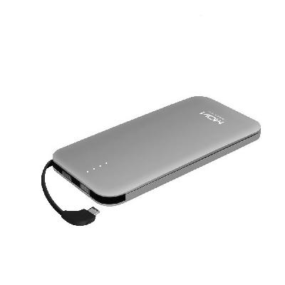 Ultra Slim Power Bank (with Built-in Cable And iPhone Connect)