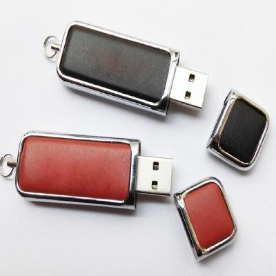 Personalized Leather Magnetic Pen Drive