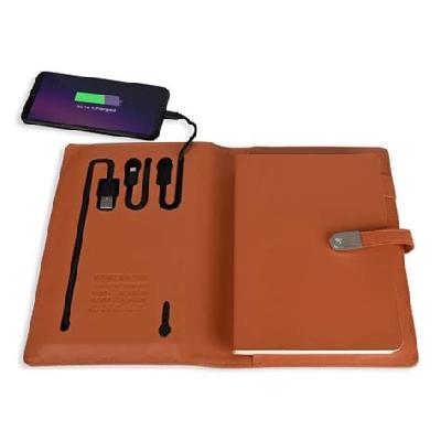 Power Bank Diary Pen with Pen Drive