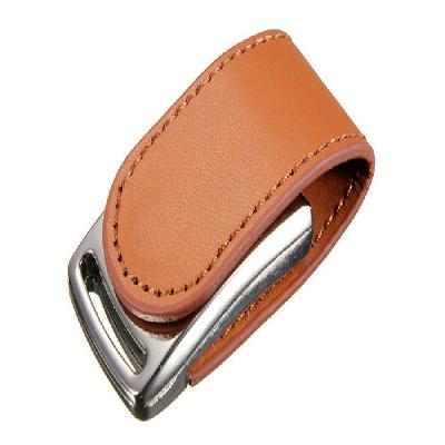 Promotional Leather Pendrive