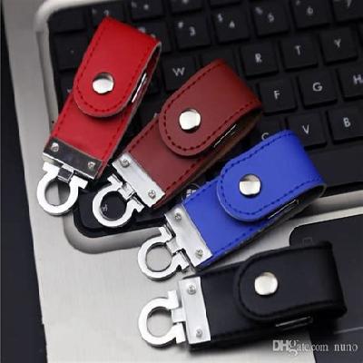 16GB Leather Pen Drive
