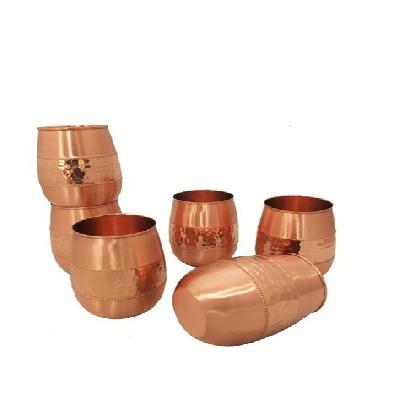 Diamond Copper Glass set