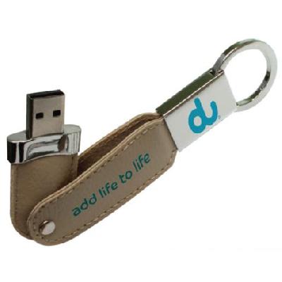 Leather Swivel USB