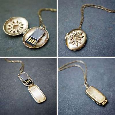 Oval Pendant USB Drive
