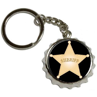 7 Up (Folded Opener) Metal Spark Nickel Keychain