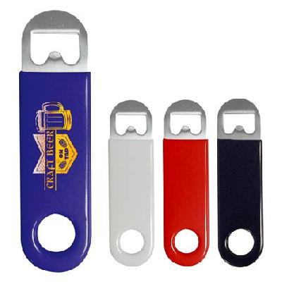Bagpiper (Digital Single Side Printing) Powder Coated Metal Bottle Opener 