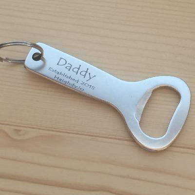 British Empire (Single Side Printing) Moulded Bottle Opener Keychain